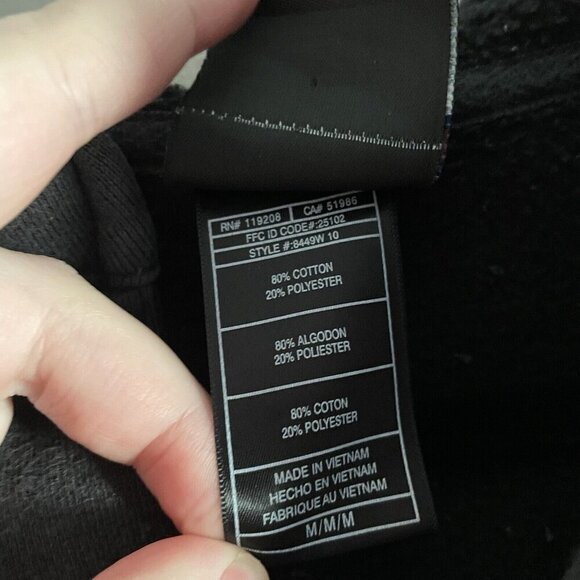 Reebok Pittsburgh Steelers Football Club Graphic Wmn M Split Neck DIY Cut Hoodie - Picture 9 of 12